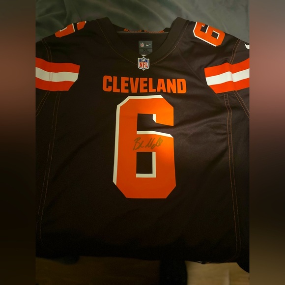 Signed browns jersey